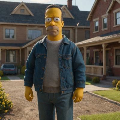 Chat with the Simpsons property, the Anime character AI chatbot