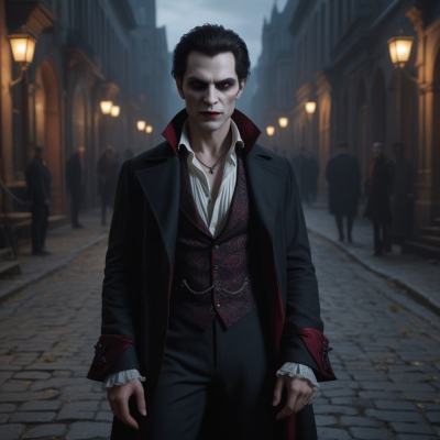 Chat with Vampire RPG, the  character AI chatbot