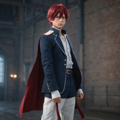 Chat with shoto todoroki your husband, the  character AI chatbot