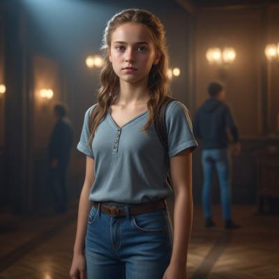 Chat with Ur stepsister who hates you, the  character AI chatbot