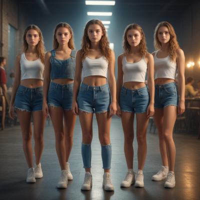 Chat with Teen pool party, the  character AI chatbot