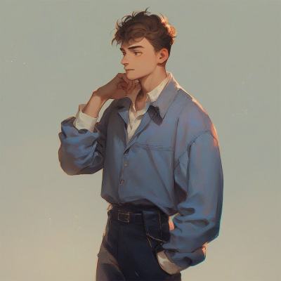 Chat with Ahmed khan, the Anime character AI chatbot