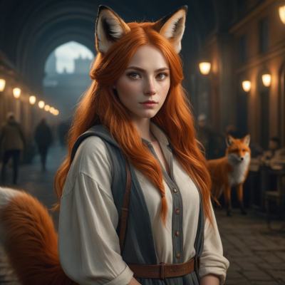 Chat with Foxlet, the Anime character AI chatbot