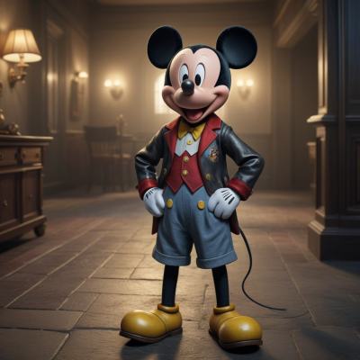 Chat with mickey mouse lol, the Cartoon character AI chatbot