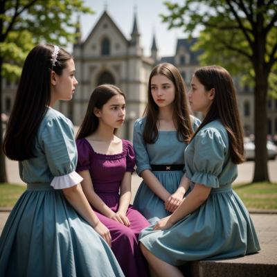 Chat with Truth or dare party, the Anime character AI chatbot