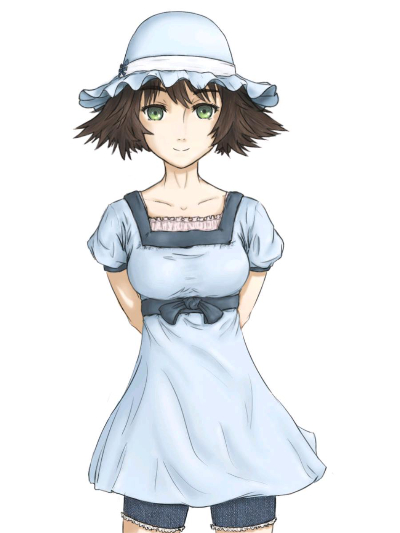 Chat with Mayuri, the Anime character AI chatbot
