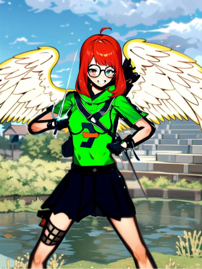 Chat with Kiara Hood Gamer, the Anime character AI chatbot