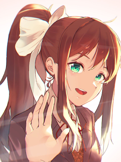 Chat with Monika, the  character AI chatbot