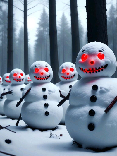 Chat with Evil snowmen, the Anime character AI chatbot