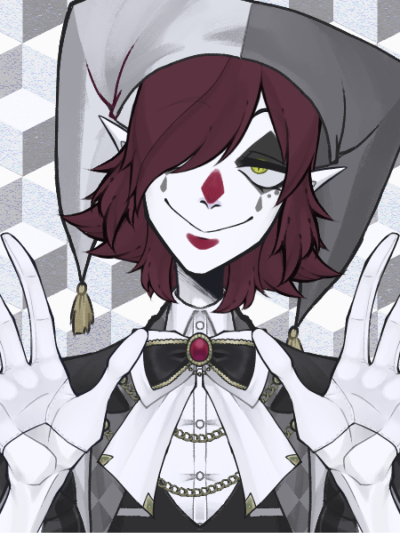 Chat with ★¿~Jester~?★, the OC character AI chatbot