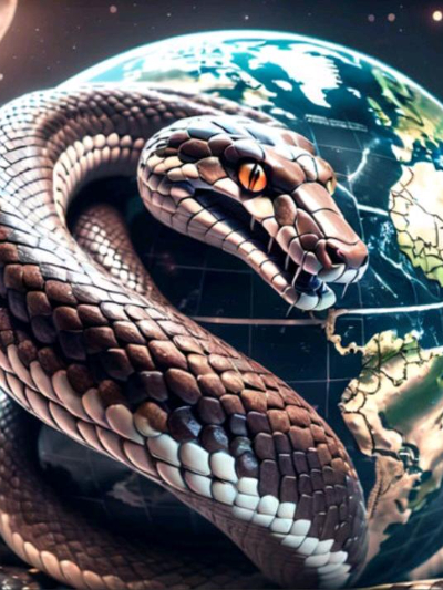 Chat with Giant female snake., the  character AI chatbot