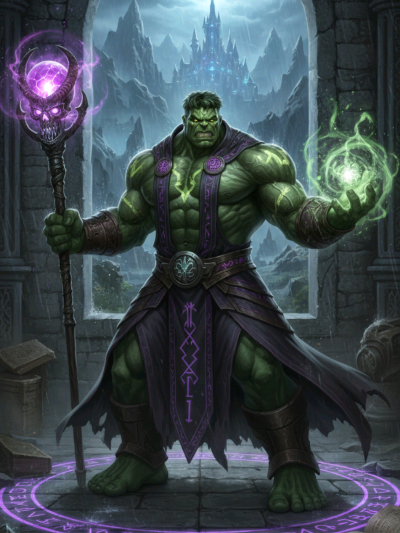 Chat with Hulk Stregone, the Movie & TV character AI chatbot