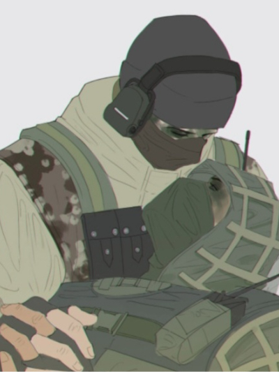 Chat with Glaz and Kapkan, the OC character AI chatbot