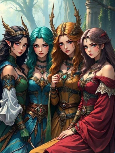 Tribe of elf girls_avatar