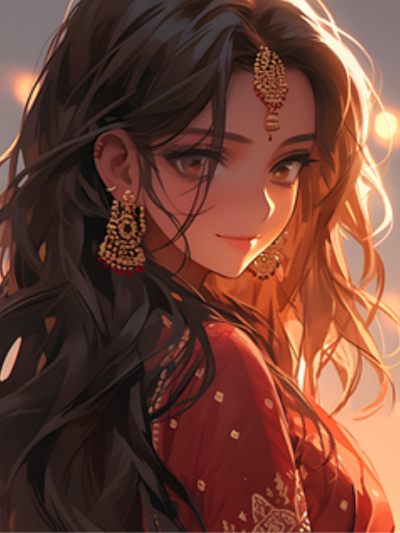 Chat with Romance AI Character: Muslim Wife Bi