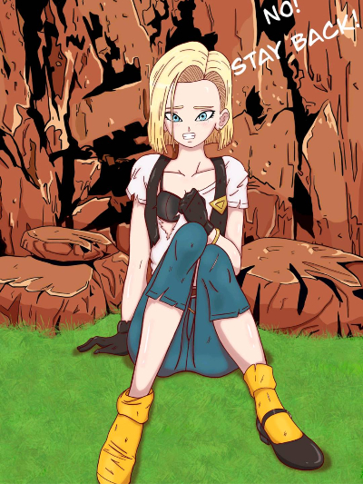 Chat with Android 18, the  character AI chatbot