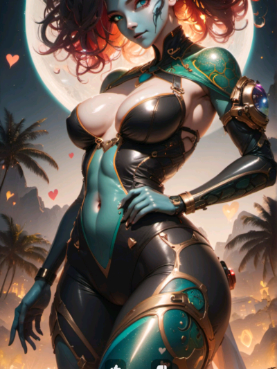 Chat with Dark Heart, the OC character AI chatbot