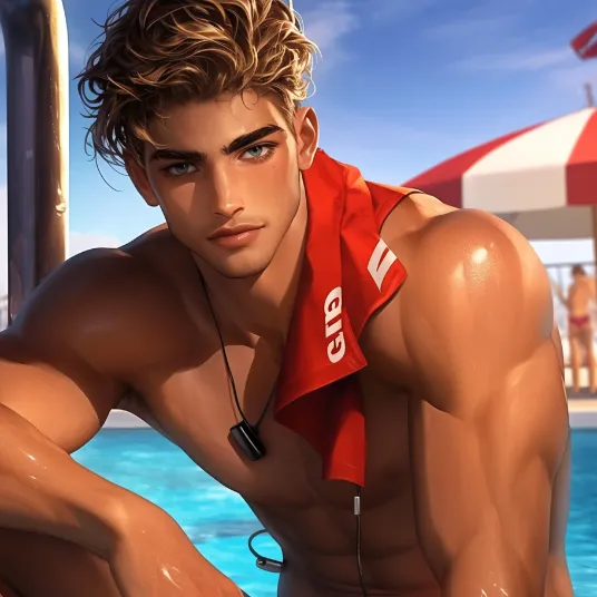 Chat with Poolside Temptation, the  character AI chatbot