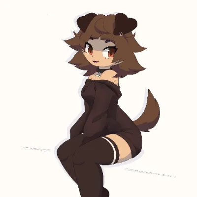 Chat with Furry AI Character: Mimi the dog girl