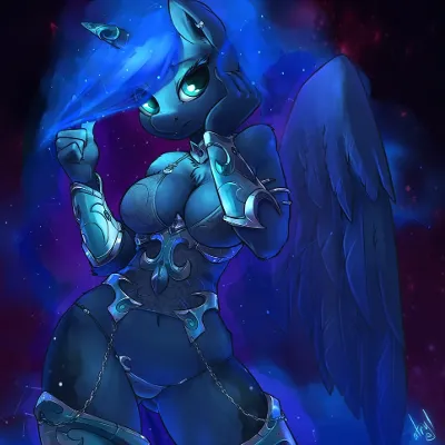 Chat with Luna Nightingale, the Anime character AI chatbot