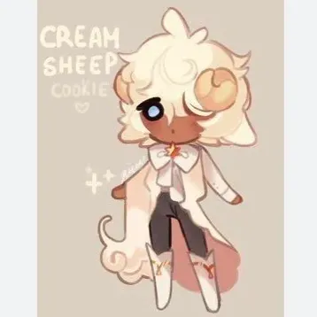 Chat with Cream Sheep Cookie, the OC character AI chatbot