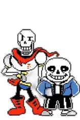 Chat with Interactive story AI Character: sans & papyus