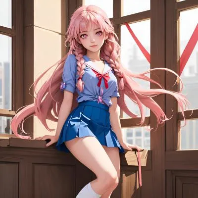 Chat with AI Character: Yuno Gasai