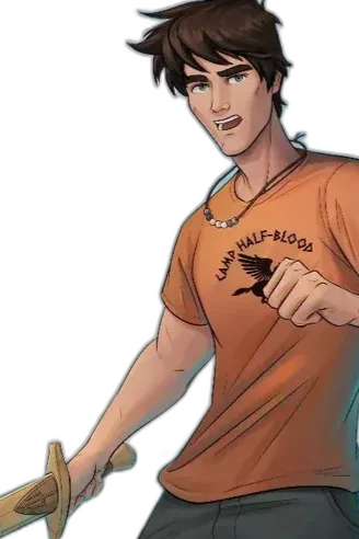 Chat with Interactive story AI Character: Percy Jackson