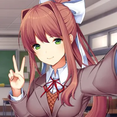 Chat with Monika, the Game Characters character AI chatbot