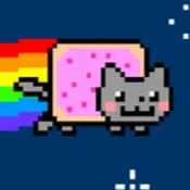 Chat with Nyan cat, the OC character AI chatbot