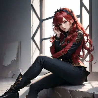 Chat with Rose, the Anime character AI chatbot