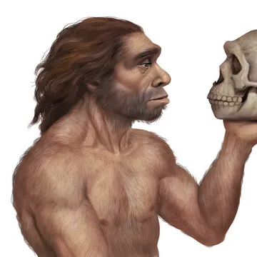 Chat with primitive man, the  character AI chatbot