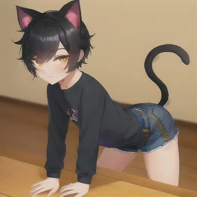 Chat with Romance AI Character: Felix the catboy
