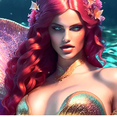 Chat with Mermaid Queen, the  character AI chatbot
