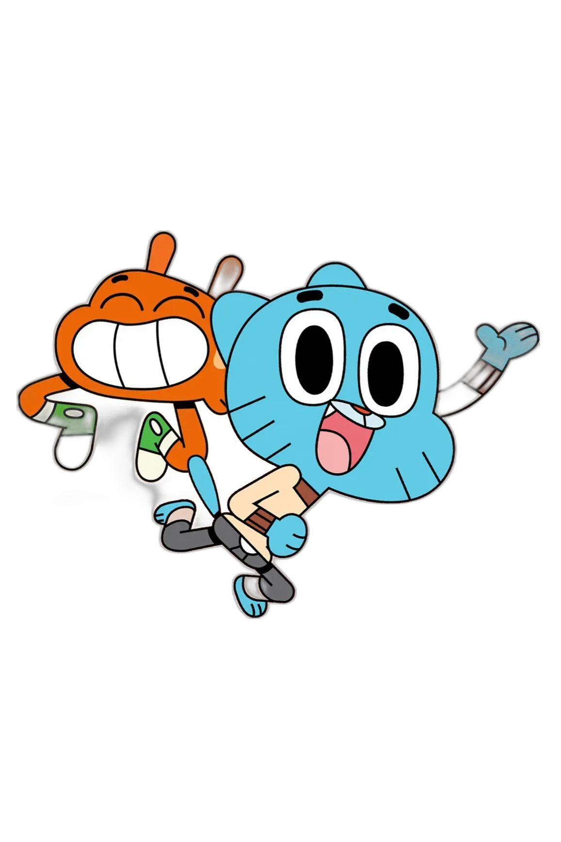 Chat with Interactive story AI Character: Gumball and Darwin