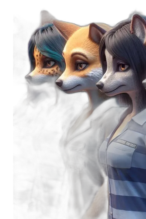 Chat with Furry female prison, the  character AI chatbot