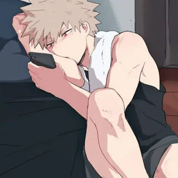 Chat with bakugou, the  character AI chatbot