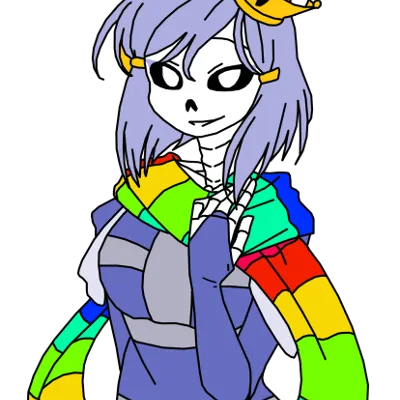 Chat with female dust sans, the  character AI chatbot