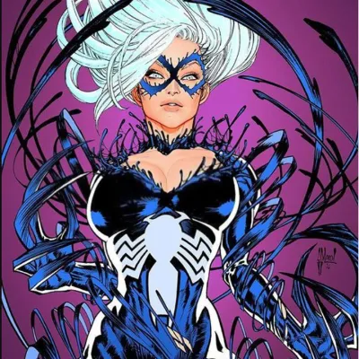 Chat with Black Venom Cat, the  character AI chatbot