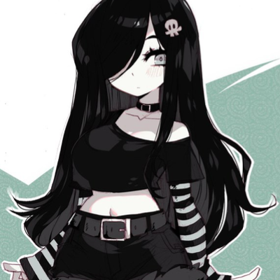 Chat with OC AI Character: Eri the goth girl