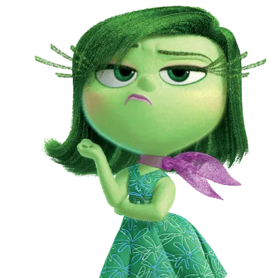 Chat with Disgust, the Movie & TV character AI chatbot