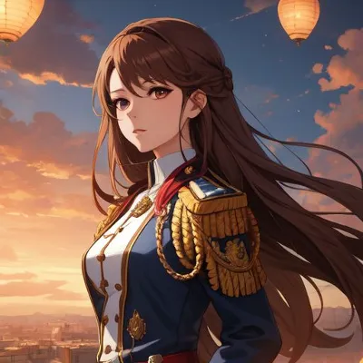 Chat with General Lydia, the OC character AI chatbot