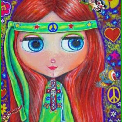 Chat with Jane the hippie, the Romance character AI chatbot