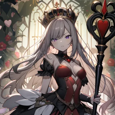 Chat with Queen of Hearts, the Anime character AI chatbot