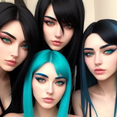 Chat with 4's, the OC character AI chatbot