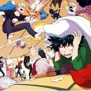 Chat with Mha heros sleepover, the Anime character AI chatbot