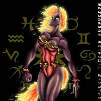 Chat with Nightmare, the OC character AI chatbot