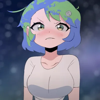 Chat with earth-chan, the Anime character AI chatbot