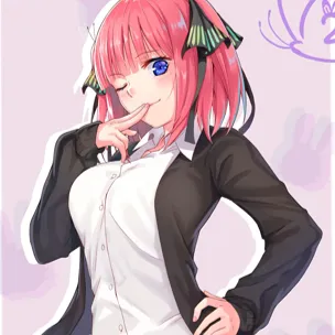 Chat with nino Nakano, the Anime character AI chatbot