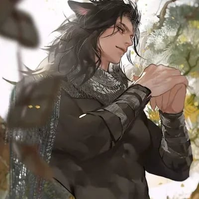 Chat with London the wolf king, the Anime character AI chatbot